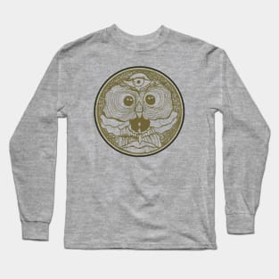 3rd Eye Skull Mandala Long Sleeve T-Shirt